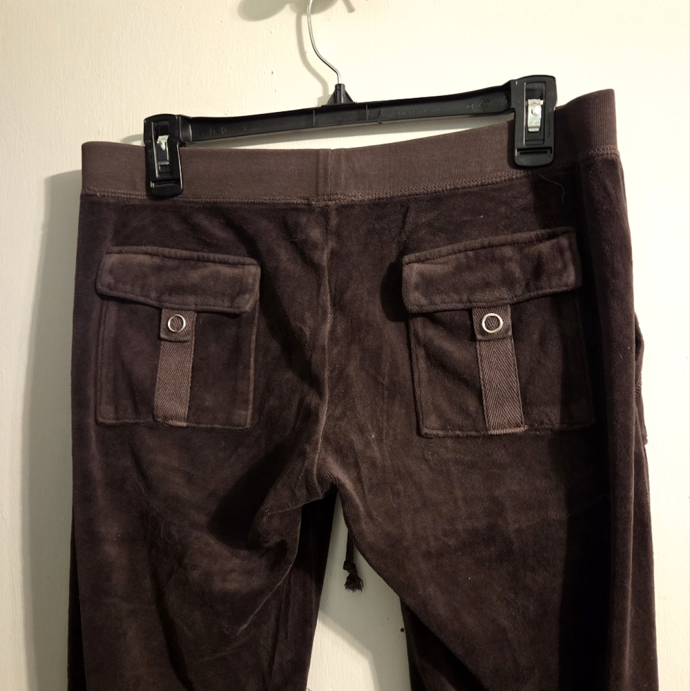Juicy Couture Men's Dark Brown Corduroy Pants - Picture 6 of 8